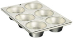 Kubodera Light Metal Industry Japan Tin Muffin Mold #100 - 6 Piece Set-Kiichin - The #1 Place for Japanese Goods in Your Hand!