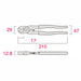 Fujiya 600-210 Cable Handy Cutter for IV Wire Cutting-Kiichin - The #1 Place for Japanese Goods in Your Hand!