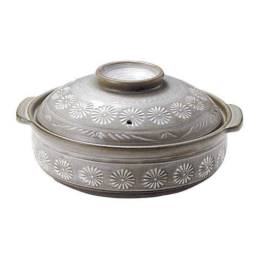 Ginpo Mishima 25Cm Induction Donabe Casserole - Authentic Japanese Cookware-Kiichin - The #1 Place for Japanese Goods in Your Hand!