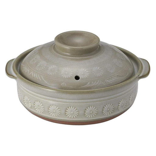 Ginpo Mishima 25Cm Non-Induction Donabe Casserole - Made in Japan-Kiichin - The #1 Place for Japanese Goods in Your Hand!