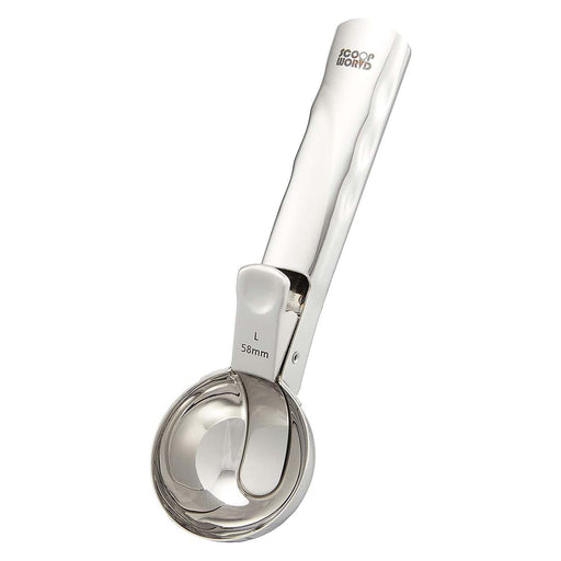 GS Stainless Steel Ice Cream Scoop - Easy One-Push Serving-Kiichin - The #1 Place for Japanese Goods in Your Hand!