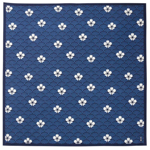 Furoshiki Sakura Seigaiha 70Cm - Japanese Inner Cloth-Kiichin - The #1 Place for Japanese Goods in Your Hand!