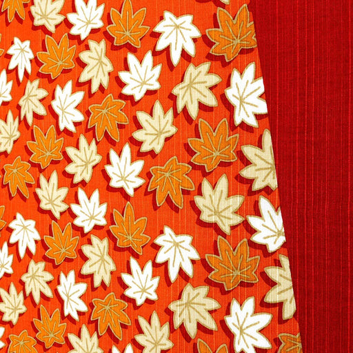 Hama Pattern Furoshiki 50Cm Haikara Momiji Red - Japanese Fabric-Kiichin - The #1 Place for Japanese Goods in Your Hand!
