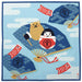 Blue Kintaro Daruma Furoshiki - 50cm Japanese Cloth-Kiichin - The #1 Place for Japanese Goods in Your Hand!