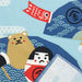 Blue Kintaro Daruma Furoshiki - 50cm Japanese Cloth-Kiichin - The #1 Place for Japanese Goods in Your Hand!