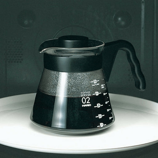 Hario V60 Glass Coffee Server with Angled Handle - 700ml-Kiichin - The #1 Place for Japanese Goods in Your Hand!