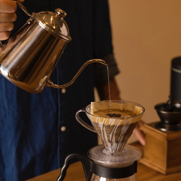 Hario V60 Japan Pour Over Coffee Dripper Vd-02T 1-4 Cups + Scoop-Kiichin - The #1 Place for Japanese Goods in Your Hand!
