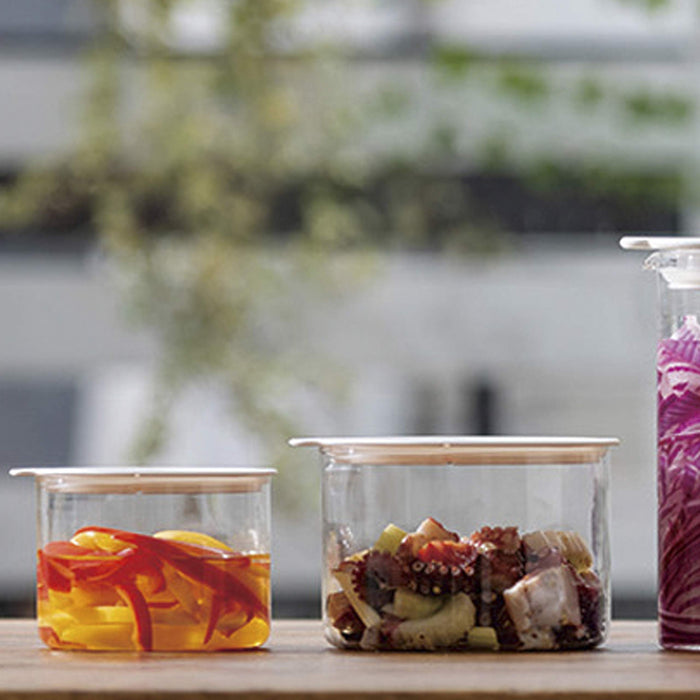 Hario Japan Vinegar Storage Container - 400ml White - VFC-400-W - 1 Piece-Kiichin - The #1 Place for Japanese Goods in Your Hand!