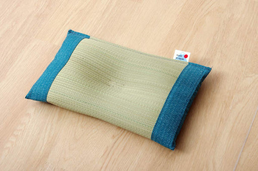 Ikehiko Japan Flat Pillow 30X20Cm Blue - Quality Sleep Essential-Kiichin - The #1 Place for Japanese Goods in Your Hand!
