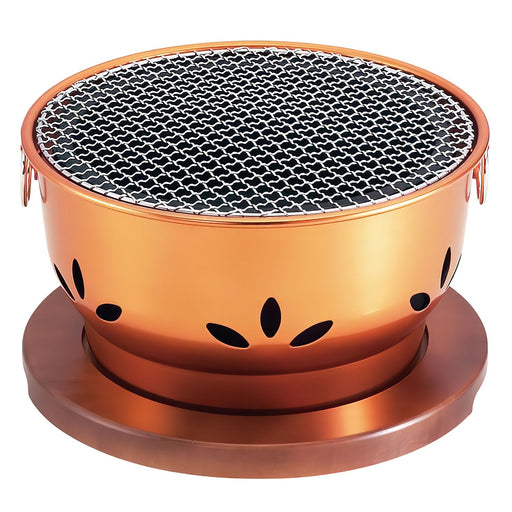 Ikenaga Aluminum Jumbo Charcoal Konro Grill - Premium Outdoor Cooking Equipment-Kiichin - The #1 Place for Japanese Goods in Your Hand!