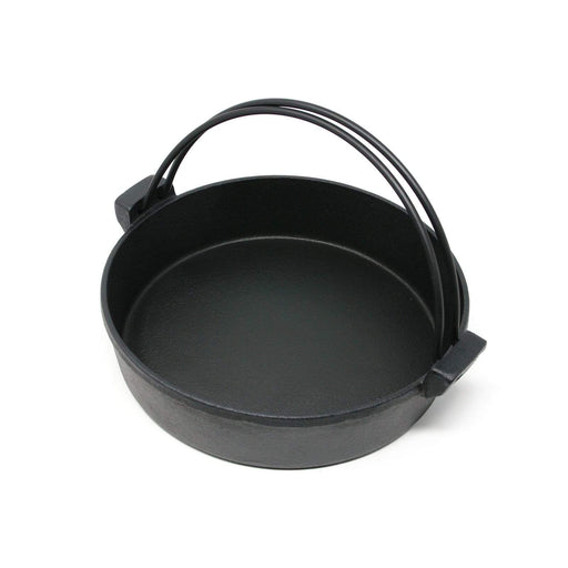 Ikenaga 28cm Induction Cast-Iron Sukiyaki Pan with Dual Handles-Kiichin - The #1 Place for Japanese Goods in Your Hand!