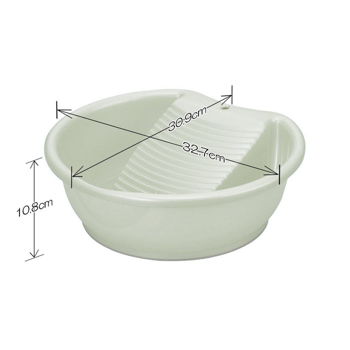 Inomata-K Chemical Washboard - Love Wash Pearl White - Made In Japan-Kiichin - The #1 Place for Japanese Goods in Your Hand!