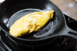 Iwachu Omelette Pan 24600 20.5cm IH Compatible Black Baked-Kiichin - The #1 Place for Japanese Goods in Your Hand!