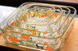 Iwaki Japan Heat Resistant Glass Storage Container - Colorful Herbs Square M 800Ml-Kiichin - The #1 Place for Japanese Goods in Your Hand!