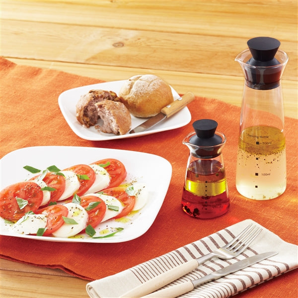 Iwaki Glass Dressing Bottle 100ml - Heat Resistant & Stylish-Kiichin - The #1 Place for Japanese Goods in Your Hand!