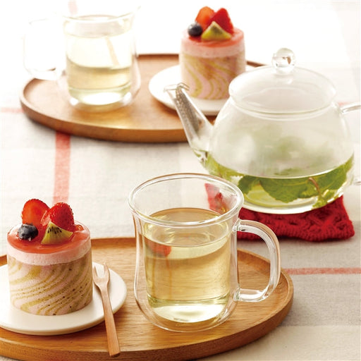 Iwaki Glass Teapot - Durable and Heat Resistant for Optimal Brewing-Kiichin - The #1 Place for Japanese Goods in Your Hand!