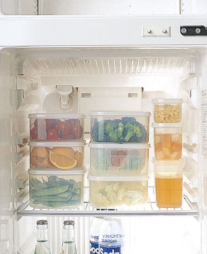 Iwasaki Industry 4.0L Neo Keeper Pack Clear Antibacterial Food Storage Container Case - Deep Type B-1817-Kiichin - The #1 Place for Japanese Goods in Your Hand!