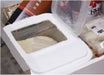 Iwasaki Industry 10Kg Japanese Rice Storage Bins - Clear B-2897Pn-Kiichin - The #1 Place for Japanese Goods in Your Hand!
