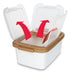 Iwasaki Industry 10Kg Japanese Rice Storage Bins - Clear B-2897Pn-Kiichin - The #1 Place for Japanese Goods in Your Hand!