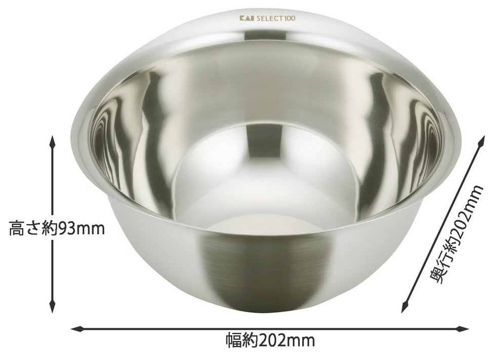 Kai Bowl 17cm Select100 DF5002-Kiichin - The #1 Place for Japanese Goods in Your Hand!