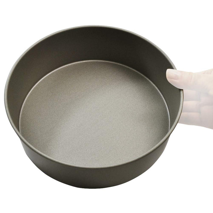 Kai 18cm Cake Mold DL6105 Gray Teflon Japan Easy Clean-Kiichin - The #1 Place for Japanese Goods in Your Hand!