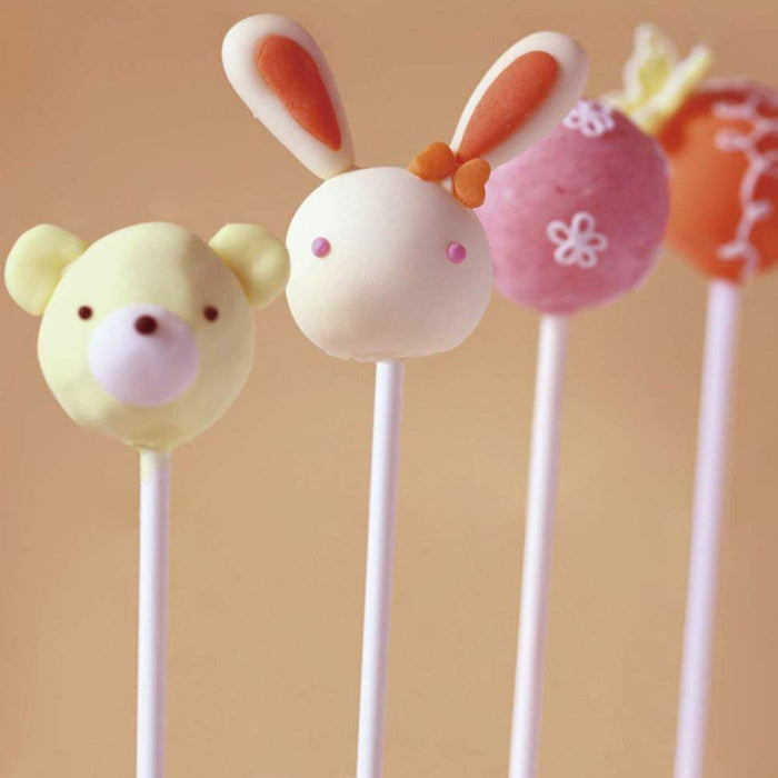 Kai Corporation Lolipop Stick Set 24pc DL6252 White Japan-Kiichin - The #1 Place for Japanese Goods in Your Hand!