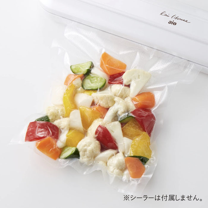 Kai Corp DK5131 AIO Sousvide Low Temp Cooker + 20 Vacuum Bags L Size-Kiichin - The #1 Place for Japanese Goods in Your Hand!