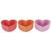 Kai Corp DL6356 Heat-Resistant Silicone Cup 3pcs Heart Large-Kiichin - The #1 Place for Japanese Goods in Your Hand!