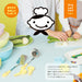 Kai Corp Children's Knife FG5200 Advanced Dishwasher Safe Panda Blue-Kiichin - The #1 Place for Japanese Goods in Your Hand!