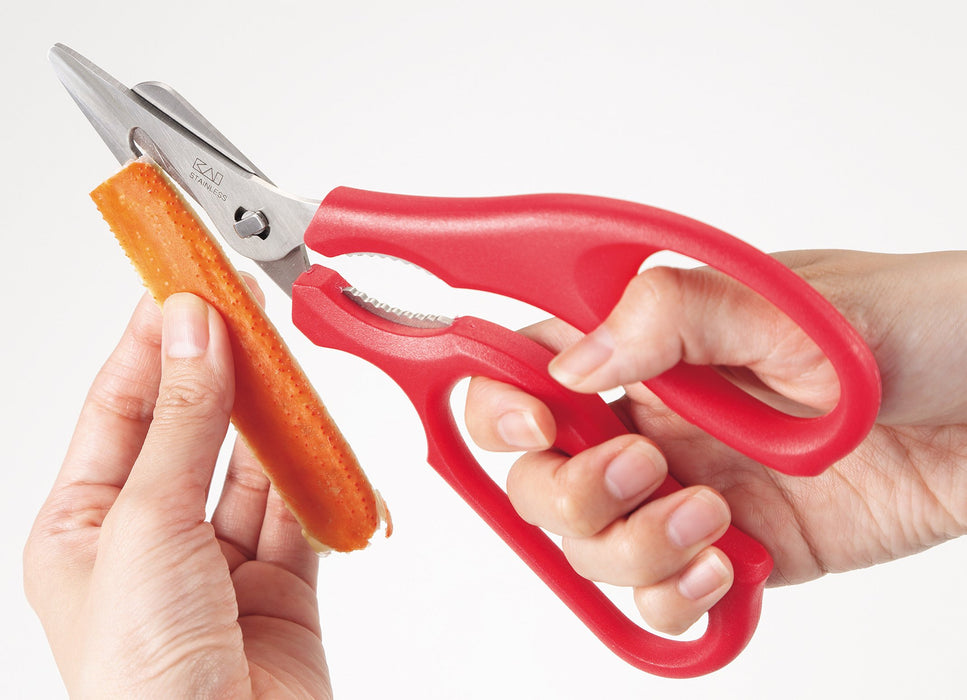 Kai Corp Crab Scissors DH2018 Dishwasher Safe-Kiichin - The #1 Place for Japanese Goods in Your Hand!