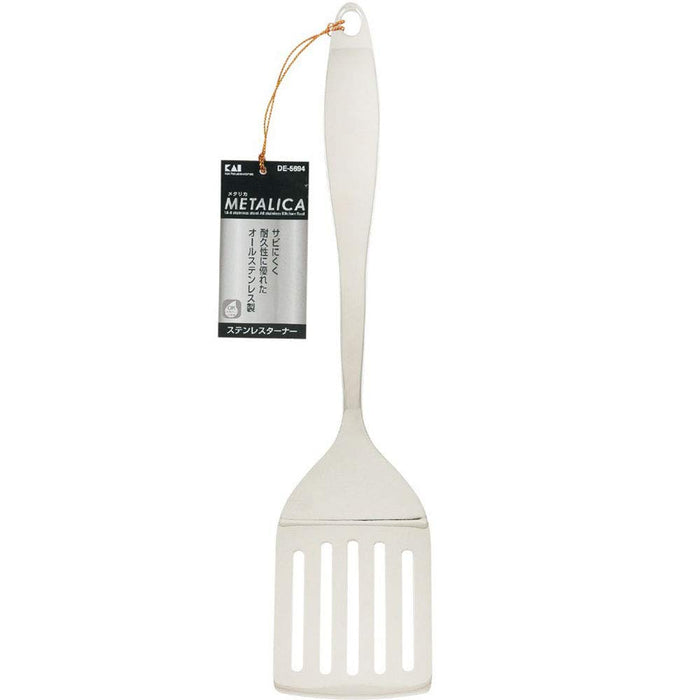 Kai Corporation Stainless Steel Turner De5694-Kiichin - The #1 Place for Japanese Goods in Your Hand!