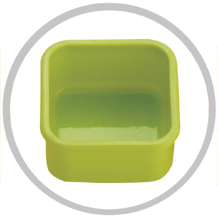 Kai Corporation Silicone Side Dish Cup Triangle & Square Chuboos-Kiichin - The #1 Place for Japanese Goods in Your Hand!