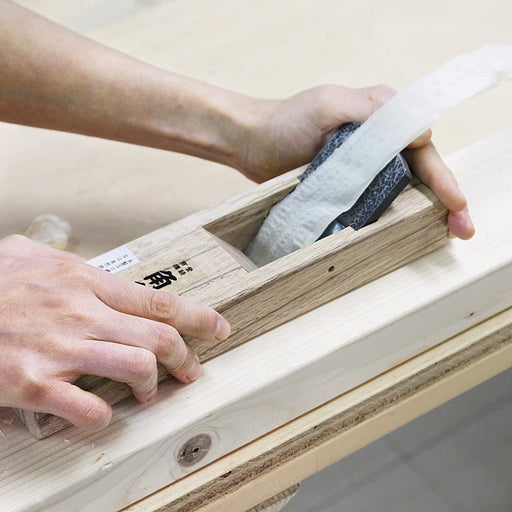 Kakuri Sangyo 50mm Double-Edged Plane with White Finish - Made in Japan-Kiichin - The #1 Place for Japanese Goods in Your Hand!