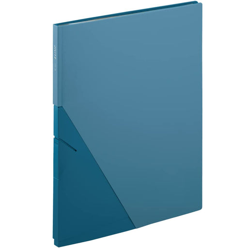 Kingjim Blue Clear File Ziritz A4 - 20 Pockets (8837) Japan-Kiichin - The #1 Place for Japanese Goods in Your Hand!