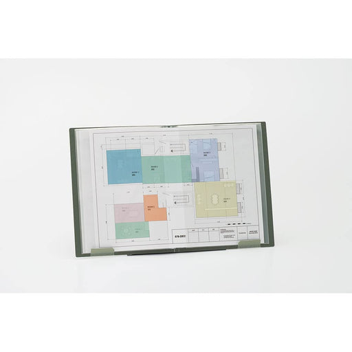 Kingjim Blue Clear File Ziritz A4 - 20 Pockets (8837) Japan-Kiichin - The #1 Place for Japanese Goods in Your Hand!