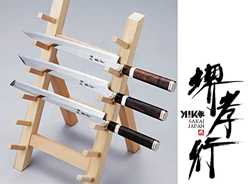 Knife Display Shelf Takayuki Sakai (6 Tiers)-Kiichin - The #1 Place for Japanese Goods in Your Hand!