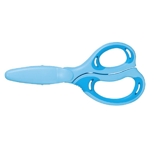 Kokuyo Japan Aerofit Sakusa Glueless Blade Blue Kids Scissors - P270B-Kiichin - The #1 Place for Japanese Goods in Your Hand!
