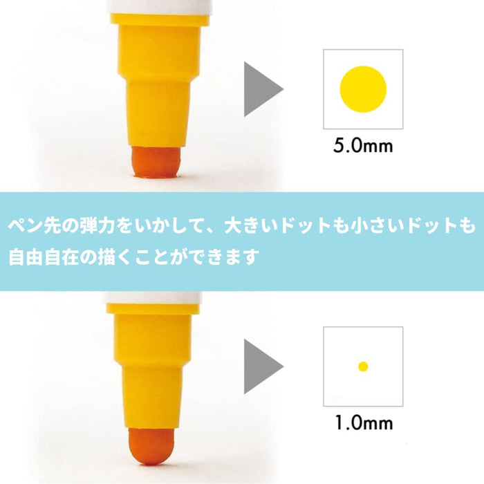 Kuretake Japan Bullet Water-Based Pen Set - Smoky Colors-Kiichin - The #1 Place for Japanese Goods in Your Hand!