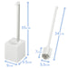 Lec Japan Toilet Brush with Case for Panasonic Arauno B00178 (White)-Kiichin - The #1 Place for Japanese Goods in Your Hand!