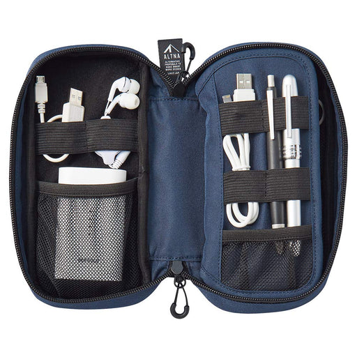 Lihit Lab Navy Cordura Tool Pen Pouch A7764-11-Kiichin - The #1 Place for Japanese Goods in Your Hand!