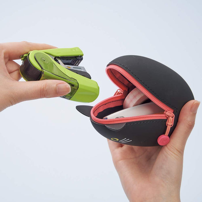 Lihit Lab Japan Penguin Egg Pouch A7782-10 - Compact Storage Solution-Kiichin - The #1 Place for Japanese Goods in Your Hand!