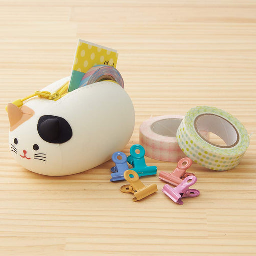 Lihit Lab Kuroneko Nekorobi Pouch A7780-3 Japanese-Made Storage Solution-Kiichin - The #1 Place for Japanese Goods in Your Hand!
