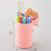 Lihit Lab Big Pen Case Boston Terrier A7714-8 - User-Friendly Storage Solution-Kiichin - The #1 Place for Japanese Goods in Your Hand!