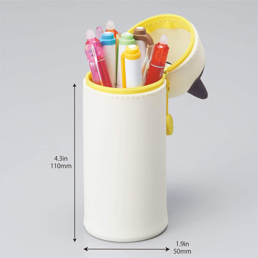 Lihit Lab Bear Pen Case A7712-1 Compact and Stylish Storage-Kiichin - The #1 Place for Japanese Goods in Your Hand!