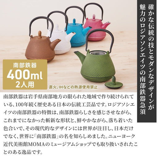 Nambu Tekki Teapot 0.4L Japan - Purple Dome - Inclusive Tea Strainer-Kiichin - The #1 Place for Japanese Goods in Your Hand!