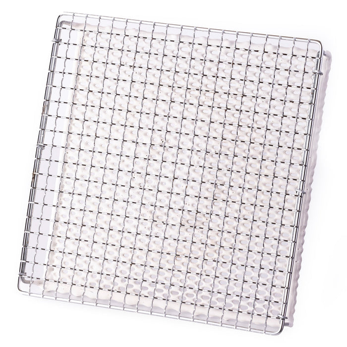 Marujyu Japan Ceramic BBQ Grill Mesh - 22cm Enhance Your Grilling Experience-Kiichin - The #1 Place for Japanese Goods in Your Hand!