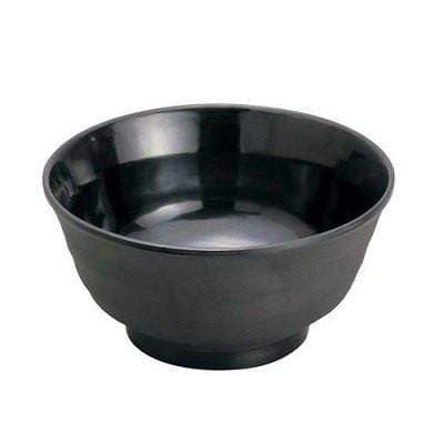 Premium 15cm Black Melamine Donburi Rice Bowl - Min Brand-Kiichin - The #1 Place for Japanese Goods in Your Hand!
