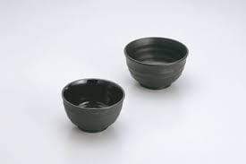 Premium 15cm Black Melamine Donburi Rice Bowl - Min Brand-Kiichin - The #1 Place for Japanese Goods in Your Hand!