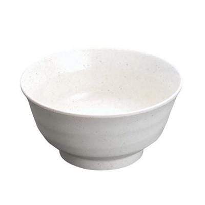Premium White Melamine Donburi Rice Bowl - 17.1cm | Min-Kiichin - The #1 Place for Japanese Goods in Your Hand!