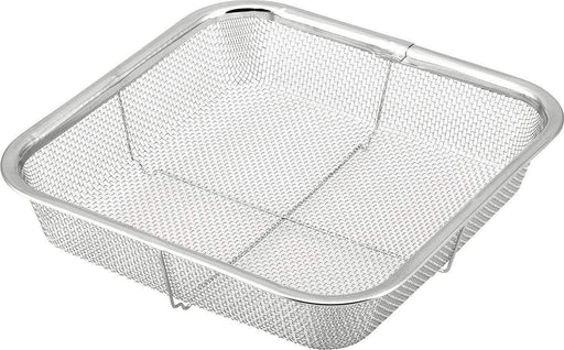 Minex 20cm Stainless Steel Square Mesh Colander - Efficient Kitchen Strainer-Kiichin - The #1 Place for Japanese Goods in Your Hand!
